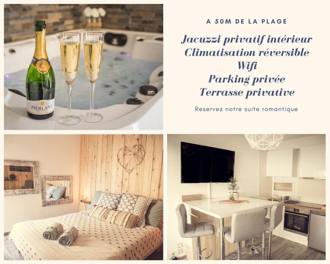 Suite Avec Jacuzzi Privatif Barcares Plage Le Barcarès エクステリア 写真